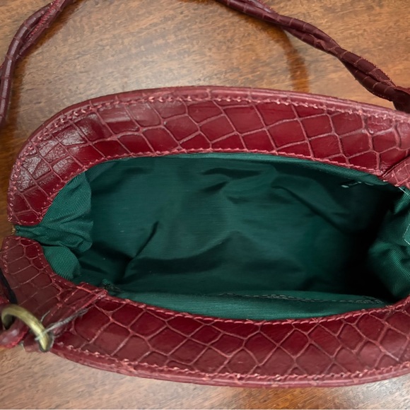 Leopard Print and Red Leather Women's Bag - Picture 5 of 8